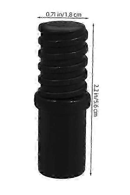 2pcs Threaded Pole Connectors: Threaded Replacement Tip 0.71inch Thread Diameter for Broom and Mop Handles Easy Installation
