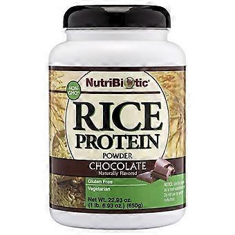 NutriBiotic Rice Protein Powder Chocolate,22.93 Oz