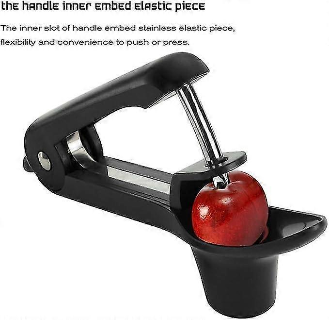 Stainless Steel Cherry Corer With Soft Silicone