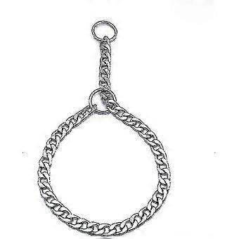 Verstellbares Hundehalsband aus Eisen mit Gleitkette
