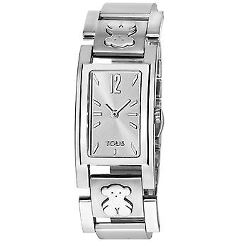 R. tous plate ac/ac e/gris reloj para Mujer Analógico de Cuarzo con brazalete de Acero inoxidable 000351195