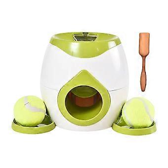 Automatic Dog Ball Launcher Tennis Food Reward Machine Interactive Thrower Balls Feeder for Dogs