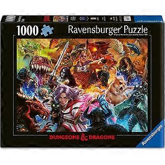Ravensburger Dungeons & Dragons Critical Encounters Jigsaw Puzzle (1000 Pieces)