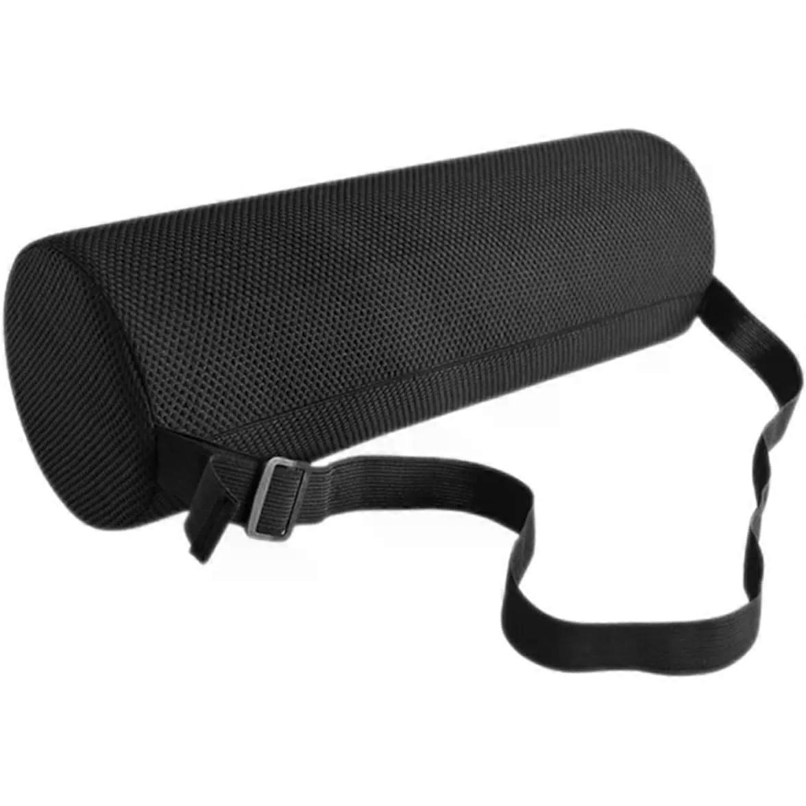 Roll Pillow Adjustable Memory Foam Back Support for Office Chair