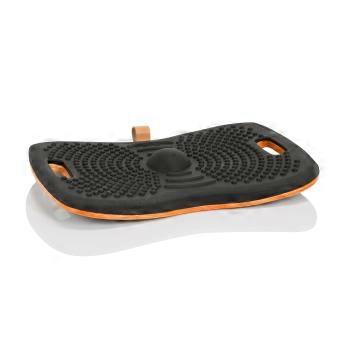 Houten wiebelplank met PU-schuim, fitnessbalansbord voor staand werken