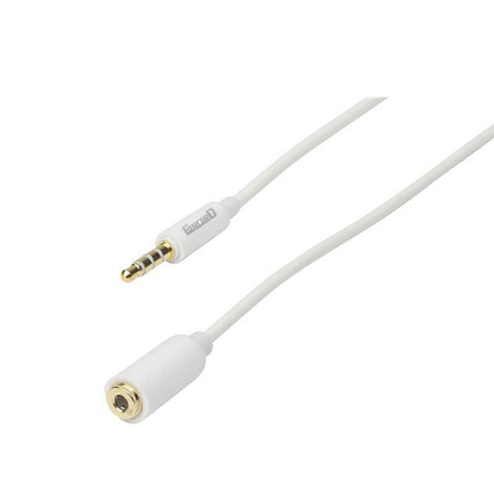 PLUG-SOCKET 4 Pole 3.5mm Audio Visual Cable 2m Professional Equipment Flexible