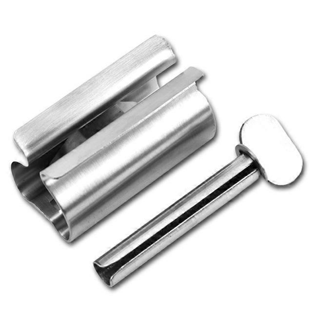 Automatic Toothpaste Dispenser Toothpaste Squeezer Rolling Tube Squeezer Bathroom Accessories Set