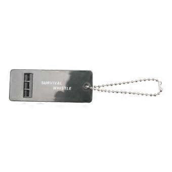 3 Frekvens visselpipa Utomhus Överlevnad Whistle Nyckelring Rugby Domare Camping Emergency Survival Whistle Utomhus Verktyg