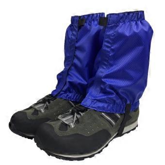 Waterproof Hiking Gaiters for Men and Women, Lightweight Breathable Adjustable Ankle Snow Gaiters Blue