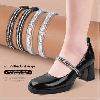 High Heels Shoelaces Women Ankle Shoes Belt Holding Bundle Shoelace Sandals-brnv