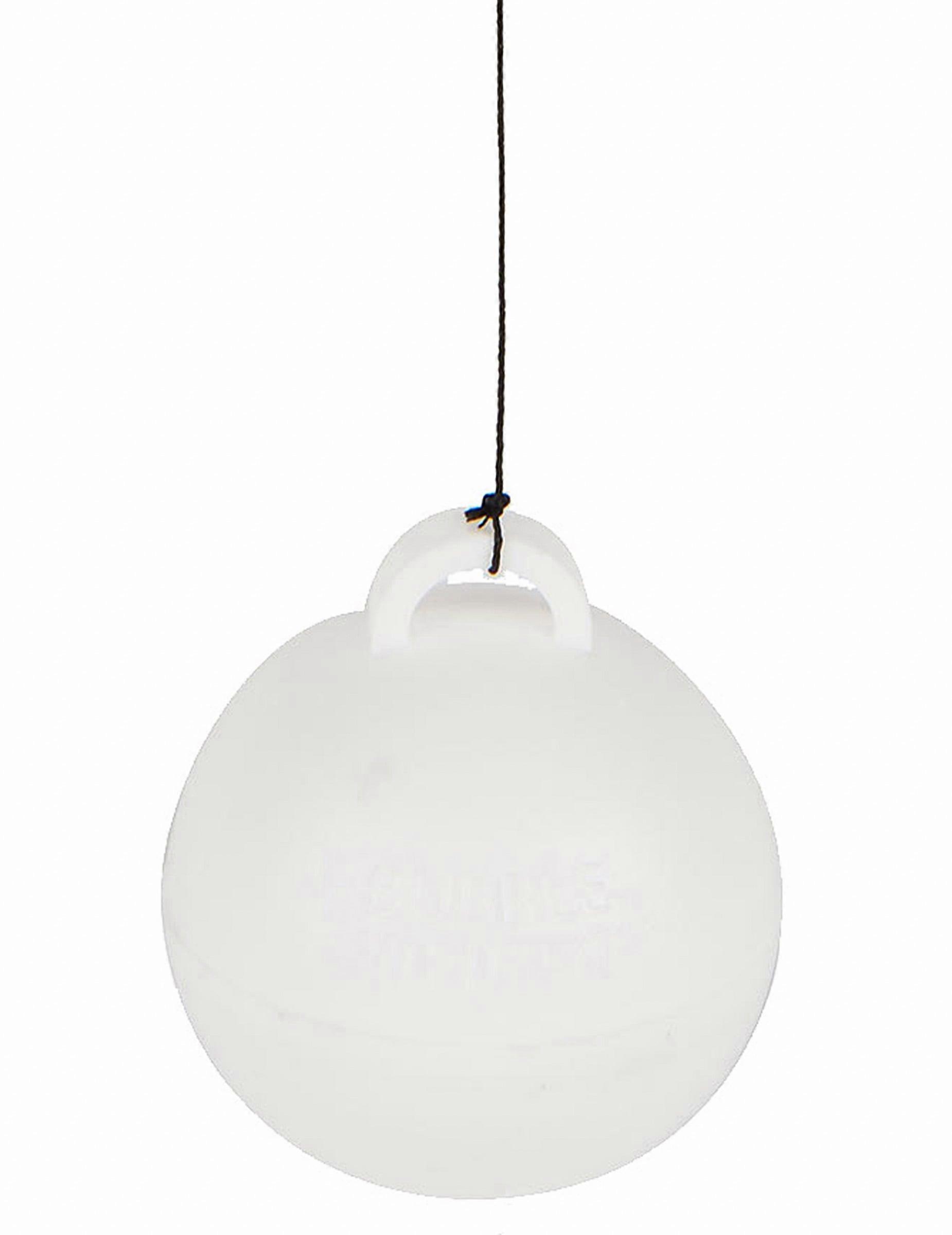 White helium balloon weight 35 g