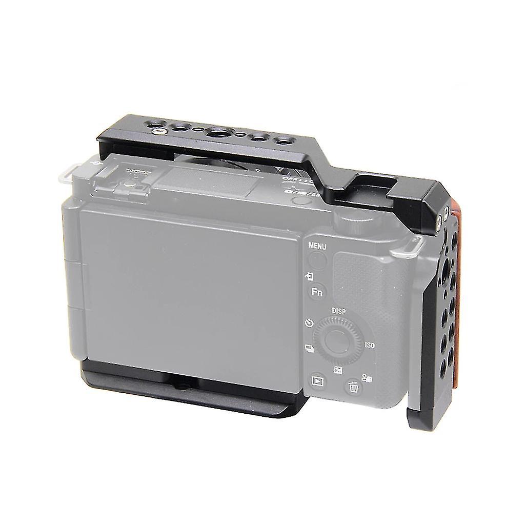 Camera Cage Fit Compatible With Zv-e10 Arca Cold Shoe Locating Hole Mount Fill Light