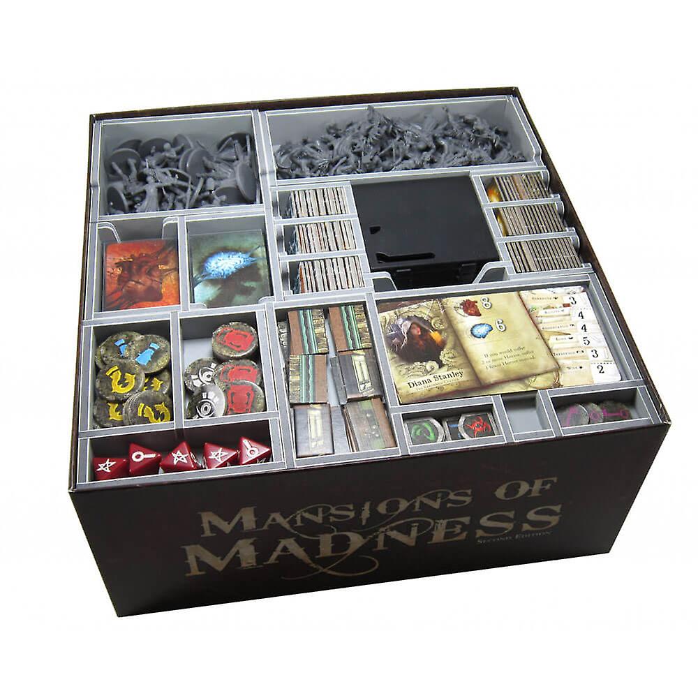 Folded Space Game Inserts Mansions of Madness Storage Organizer (2nd Edition)