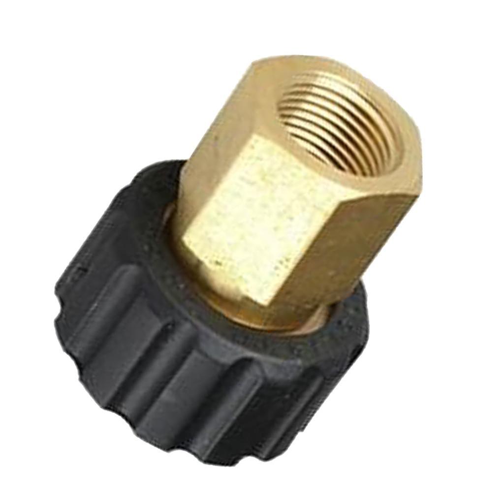 Pressure Washer Twist Connect M22 To G3/8m Solid Brass Coupling Adapter