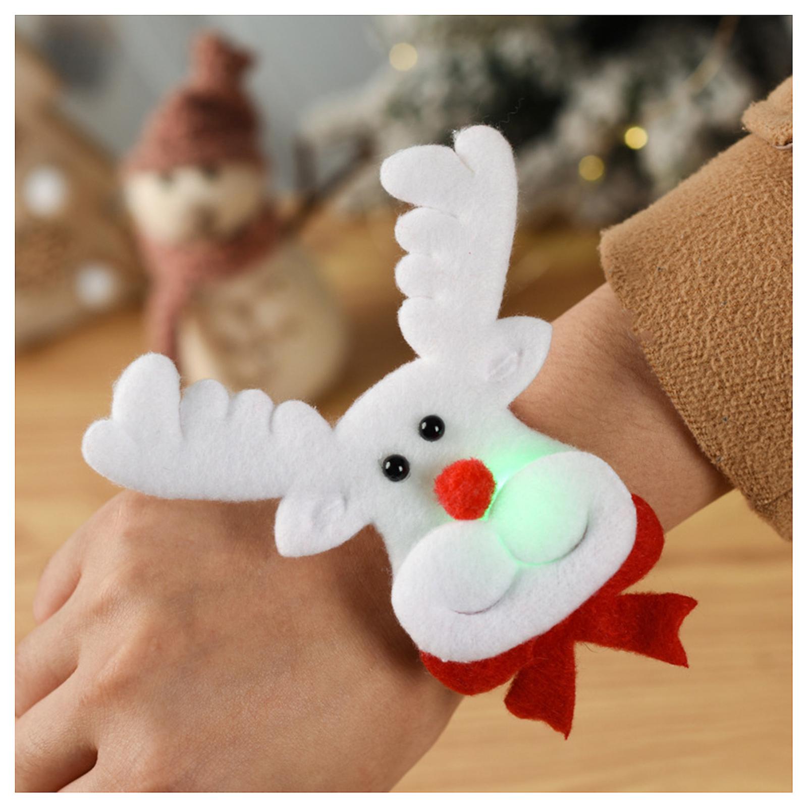 Christmas Led Slapping Bracelet High Quality Durable Material