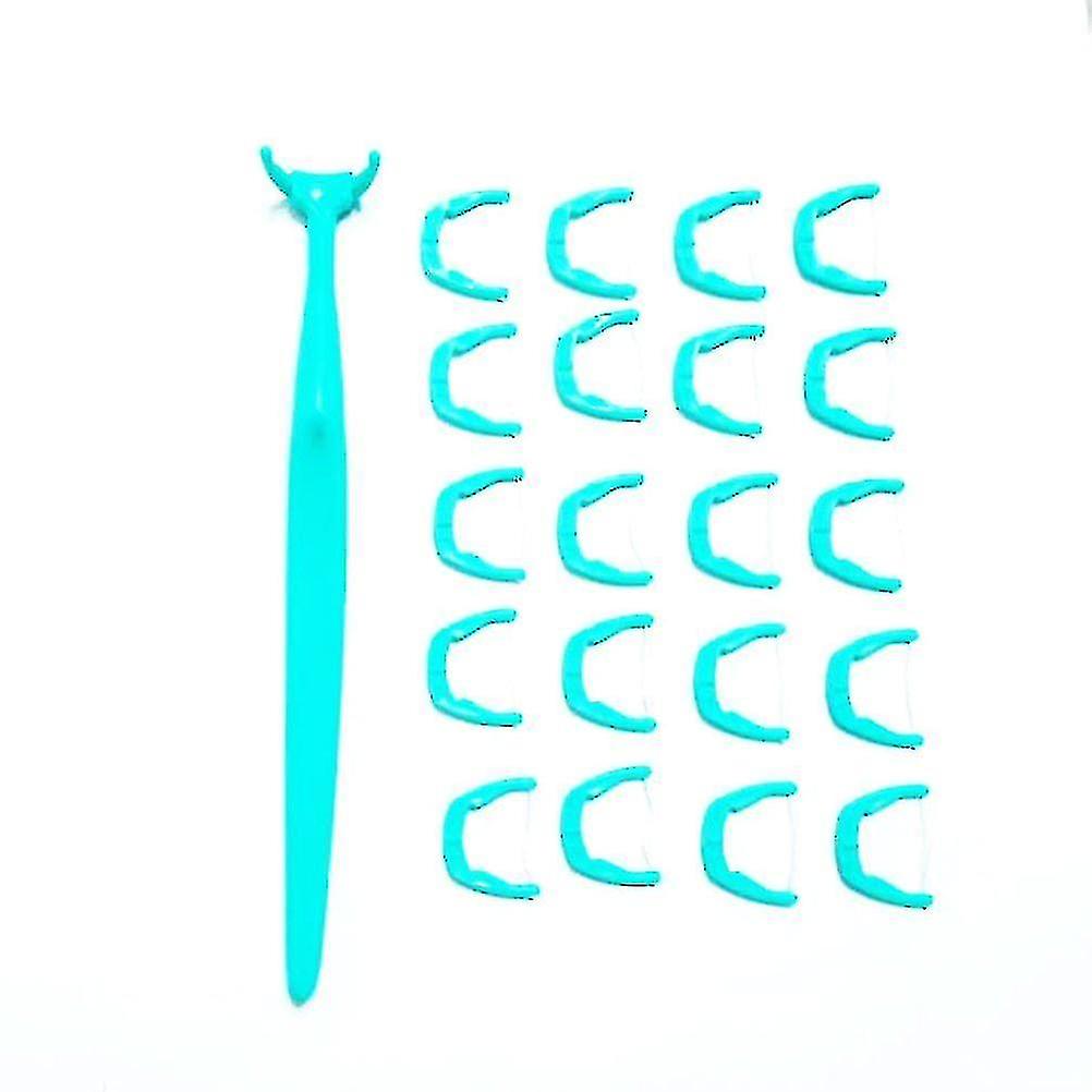 Reusable Floss Holder Dental Flosser 20