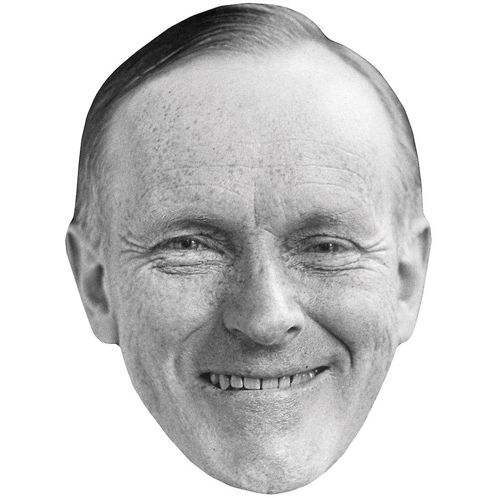 Calvin Coolidge (Smile) Celebrity Mask, Flat Card Face