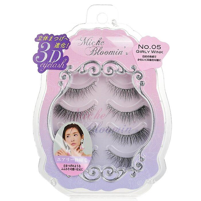 Miche Bloomin' 3d Eyelash - # 05 Girly Wink 4pairs