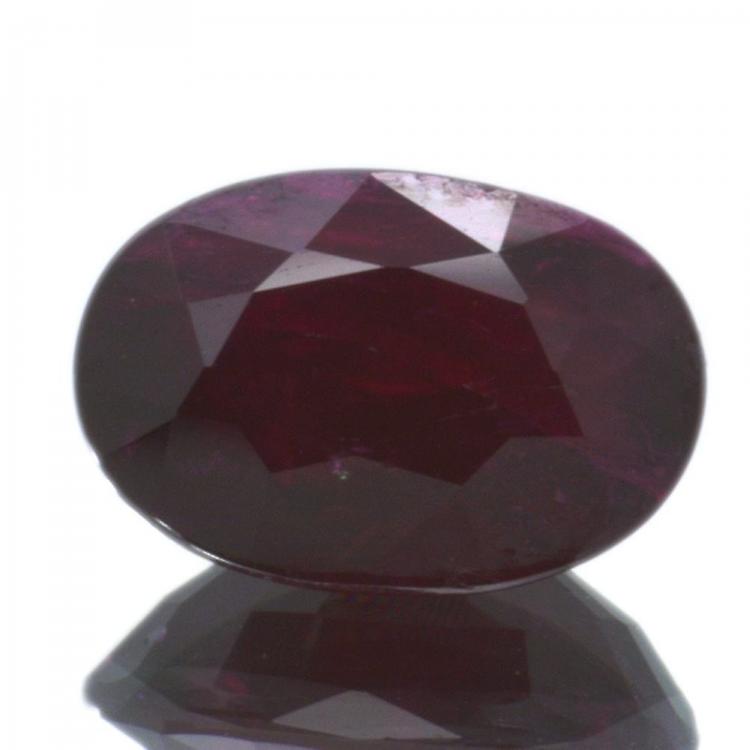 2,57ct Ruby Oval Cut awo34