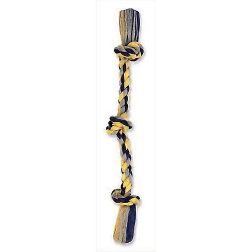 Mammoth Pet Products Mammoth Cottonblend Color 3 Flossing Rope Dog Toy, 1 count