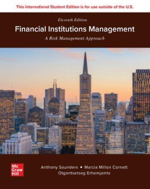 Financial Institutions Management Ise by Otgo Erhemjamts Paperback
