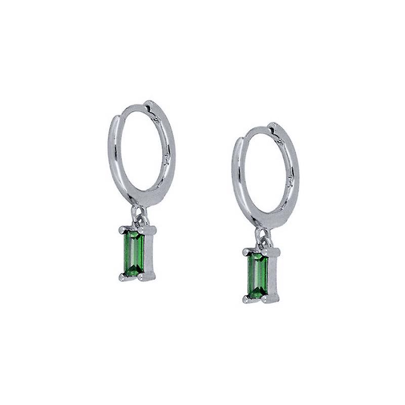 S925 Silver Needle Pendant Earrings