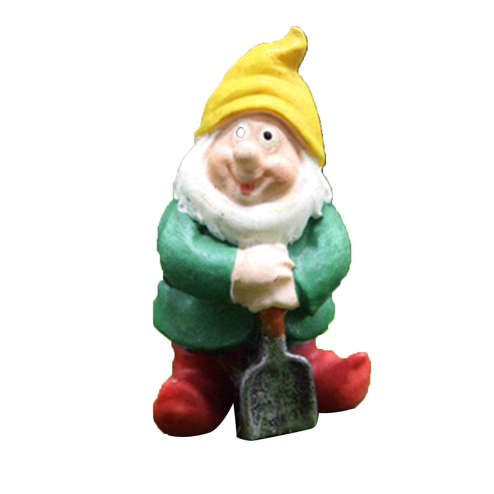Miniature Doll Adorable Exquisite Fine Workmanship Simulation Funny Fairy Doll For Garden