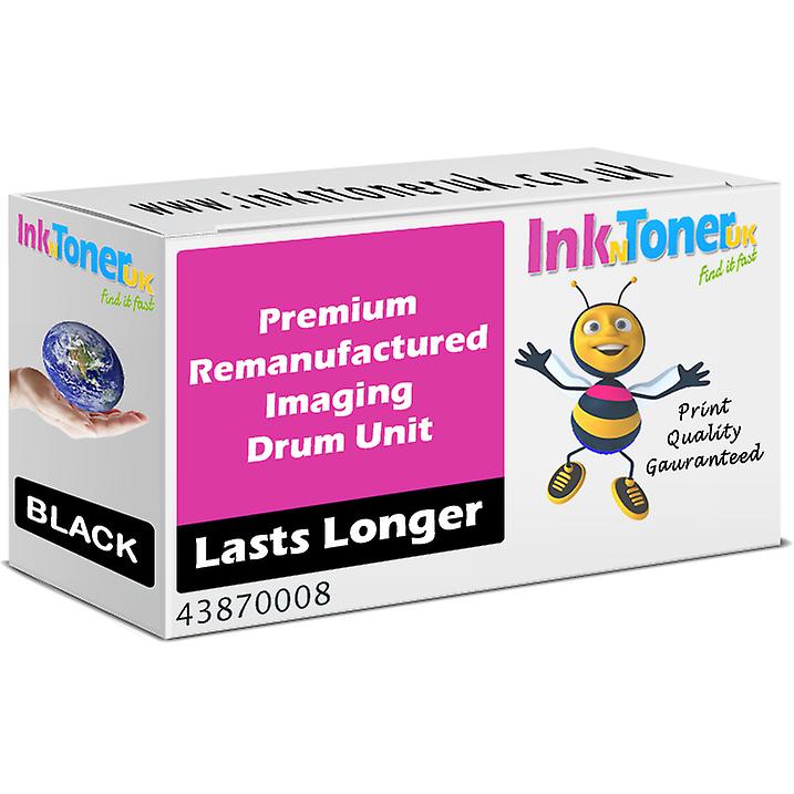 Compatible Oki 43870008 Black Image Drum Unit (43870008) Premium
