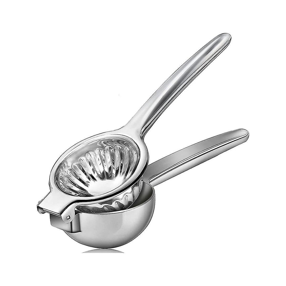 Lemon Squeezer, - Stainless Steel Extra Manual Lemon Juicer Squeezer With Solid Metal