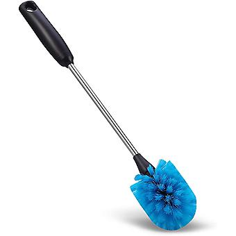 Bluebottle Brush With Long Handle, Flexible Scrubbing Brush For Water Bottles, Glassware, Cups,