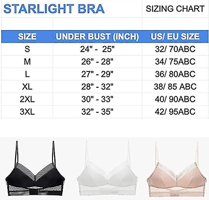 Low Back Wireless Lifting Lace Bra, U Shaped Bra Push Up Backless Bra Deep V Invisible Low Back Bra