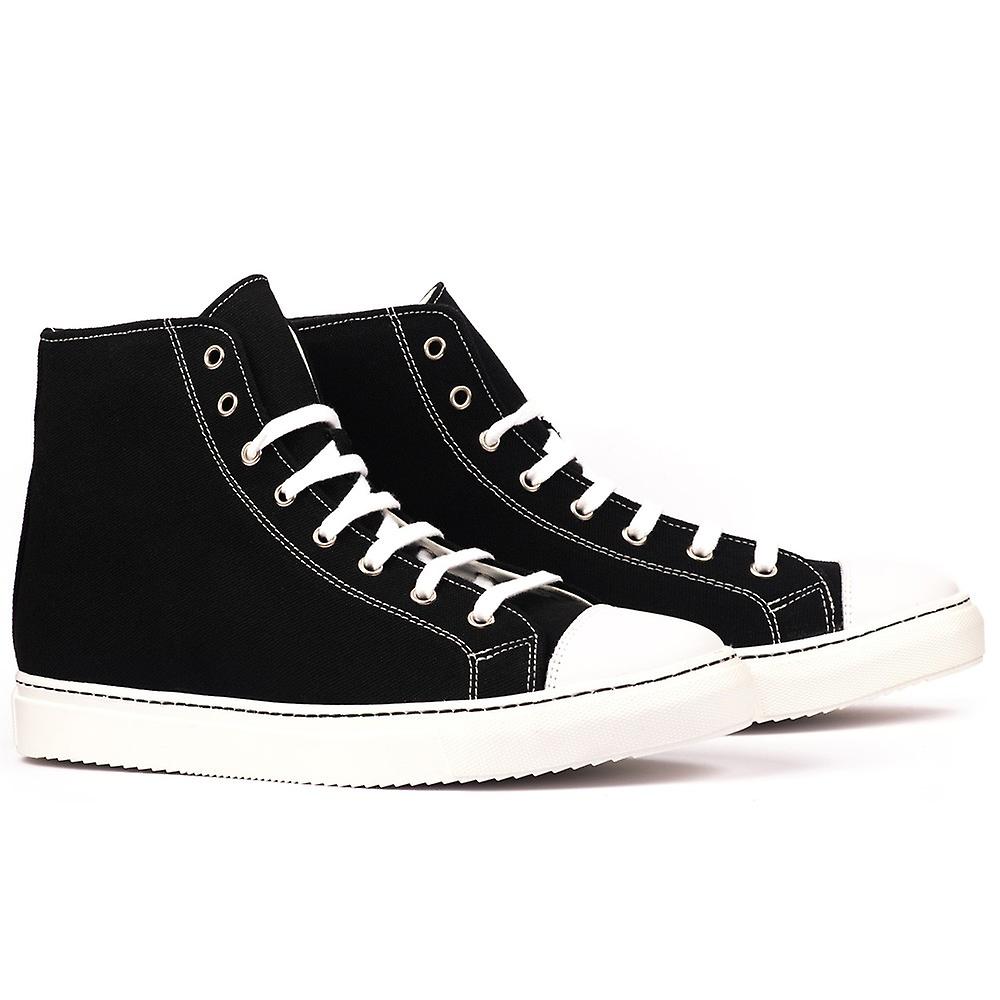 Masaltos scarpe da ascensore per uomo 7cm. Zurigo nero