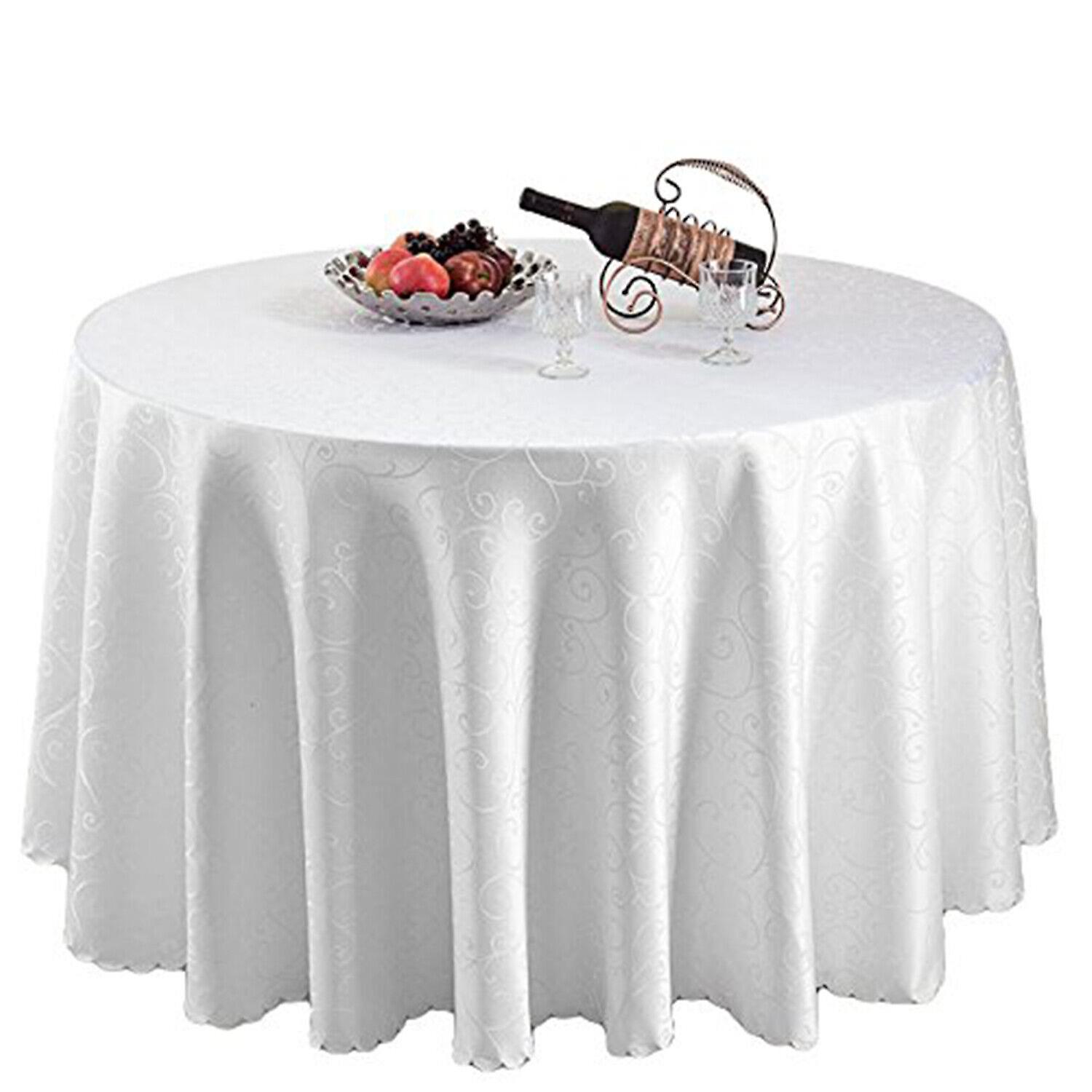 Square Shape Polyester Tablecloth Wedding