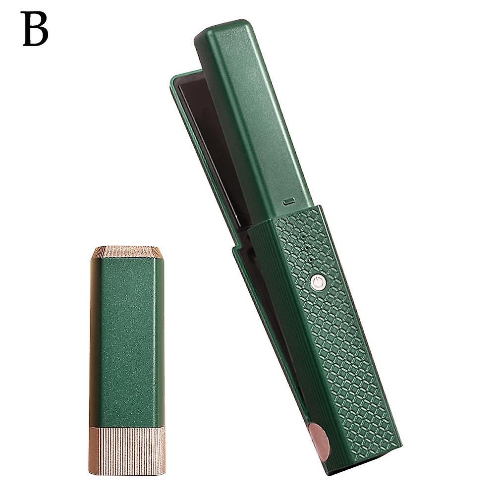 Sans fil Mini lisseur de cheveux USB Chauffage rapide Trois températures réglable Voyage Cheveux Portable