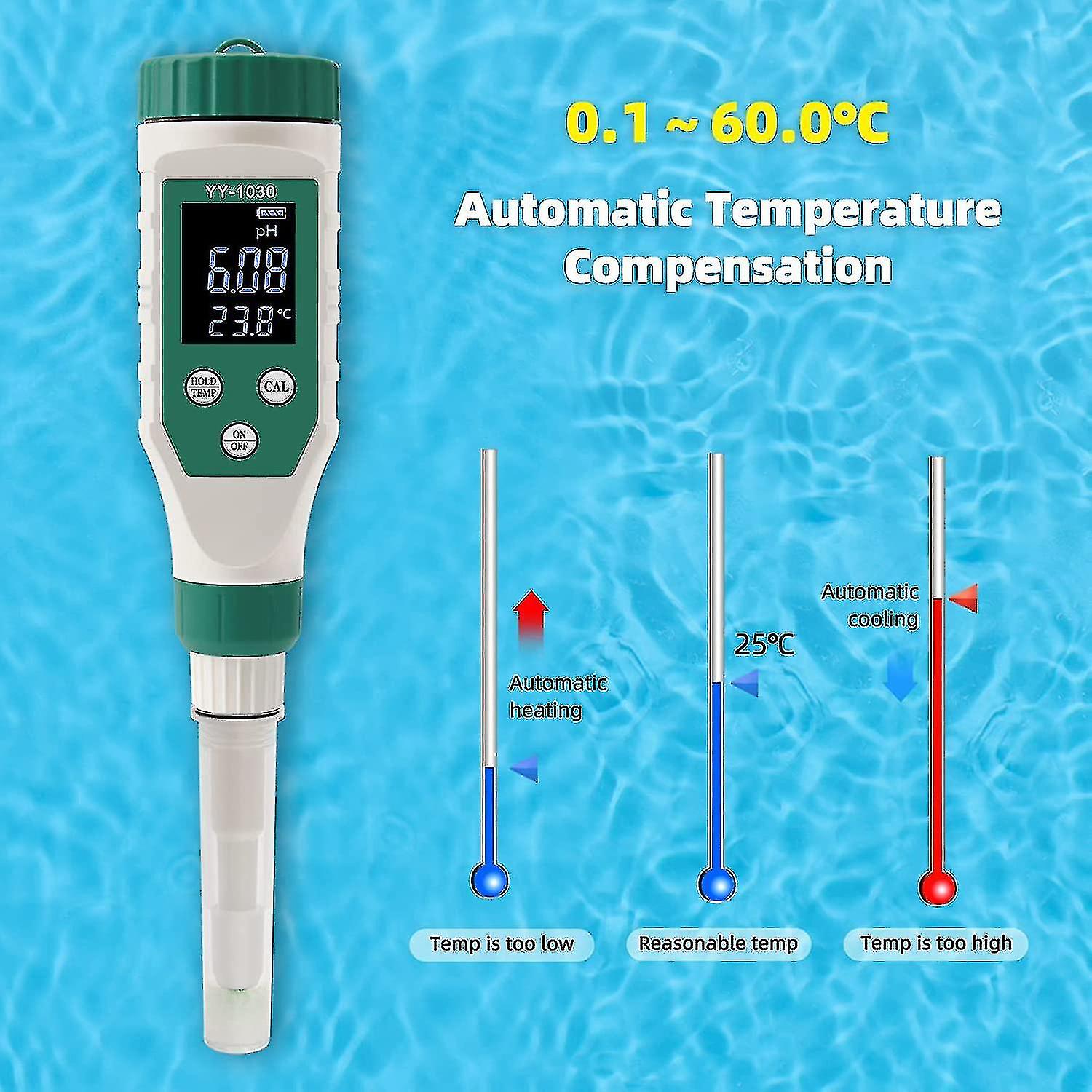 Apera Instruments PH60S Testeur De PH Alimentaire - Précision ±0.01, Électrode Remplaçable