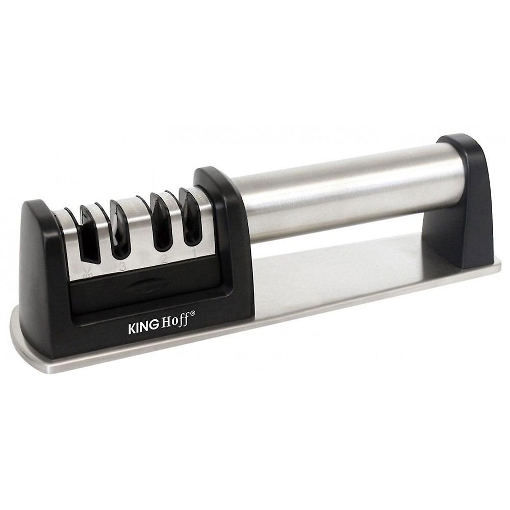 Kinghoff KH1635 3-stage knife and scissors sharpener