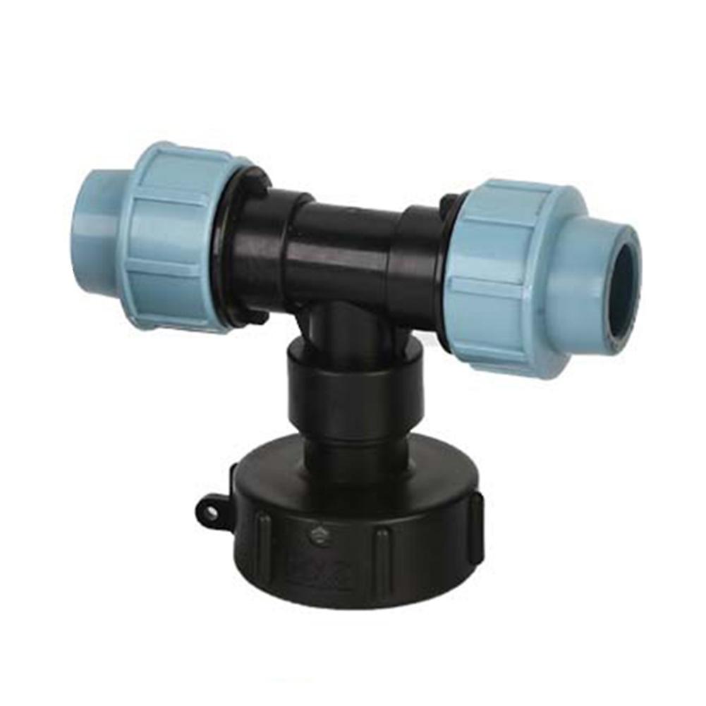 ZHOUBA IBC Tank Water Pipe Connector Garden Lawn Hose Adapter Home Tap Fitting Tool