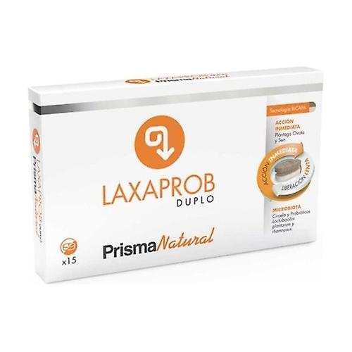 Laxaprob duplo intestinal transit 15 tablets of 870mg