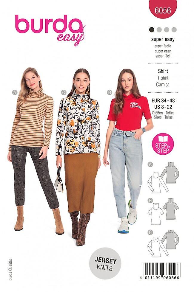 Burda Paper Sewing Pattern 6056