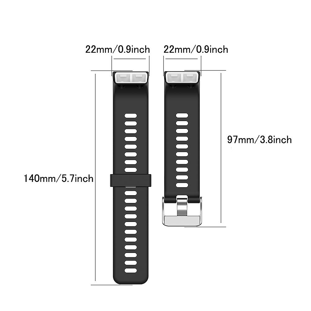Silicone Sport Watch Strap for Garmin Forerunner35 Forerunner30 ForeAthlete 35J Forerunner35J