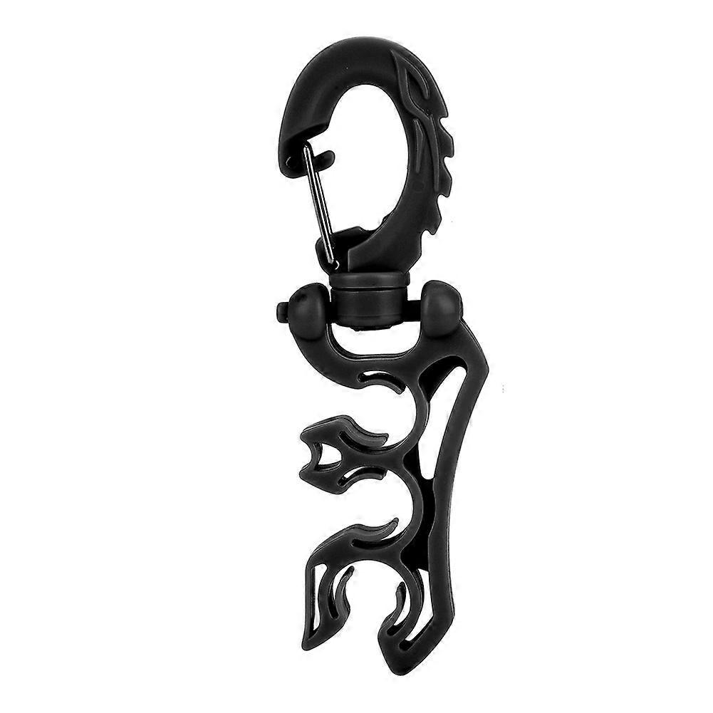 Keep Diving Underwater Diving BC Hose Holder Clip Buckle Hook Black