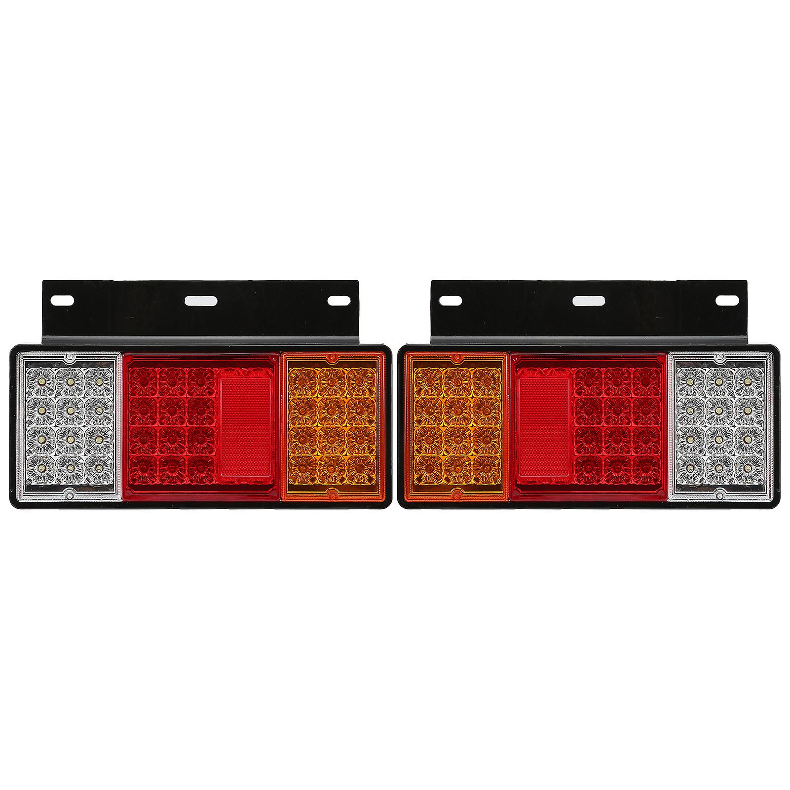 适用于五十铃精灵卡车W系列的12V 44 LEDs尾灯替换（NPR HD， NKR， NHR， NRR， FSR， FRR）