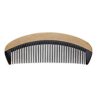 Natural Green Sandalwood Ox Horn Wood Comb Beard Makeup Tool Massage Hair Care