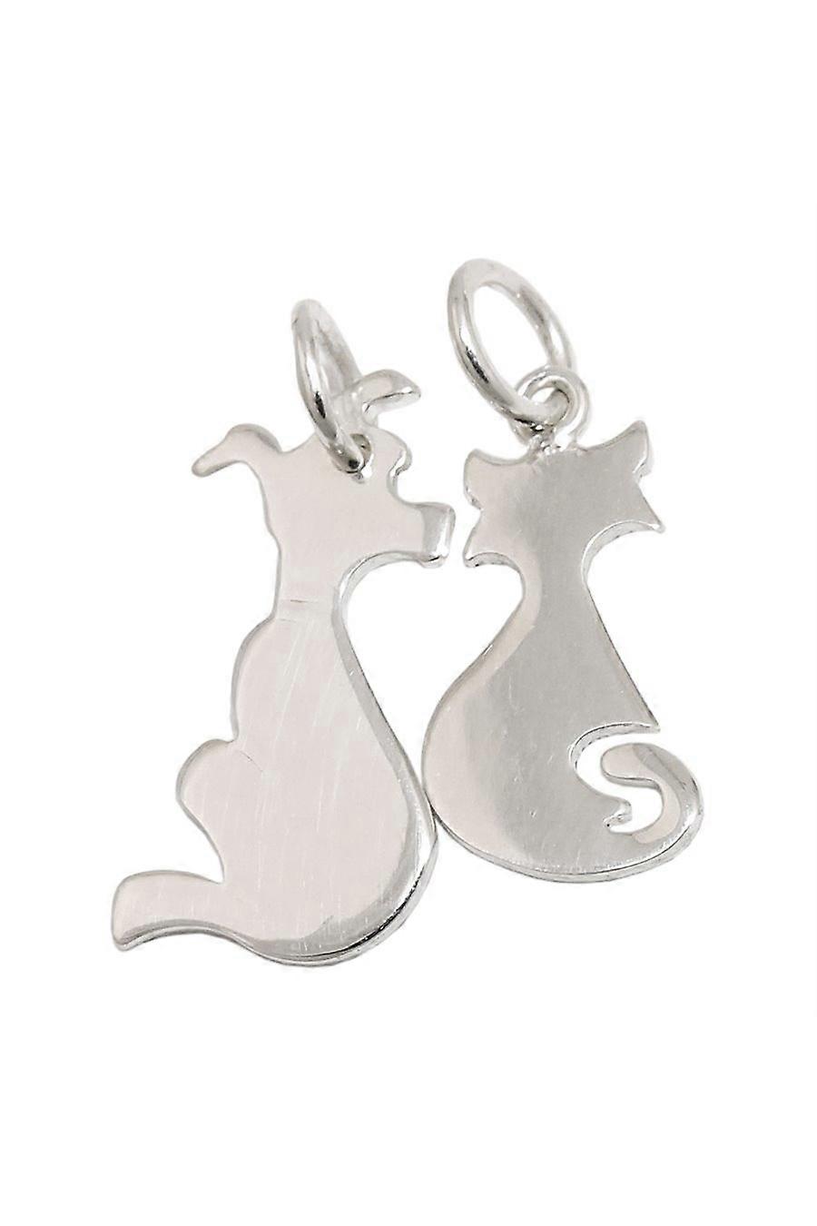 Friendship Pendant Cat/dog Silver 925 - Gl93544