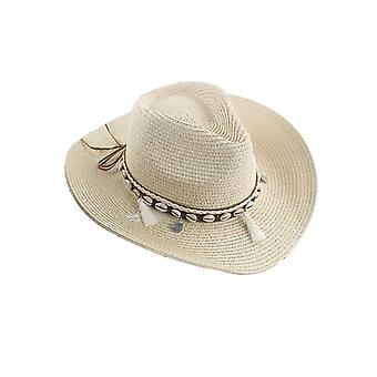 Womens Crochet Straw Sun Hat Wide Brim Hand Knit Smashable Holiday Bucket