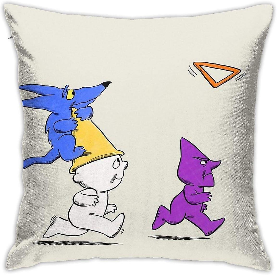 トライアングルトスクッションスロー枕カバーソファ寝室用装飾枕カバー45CM * 45CM AA-2239