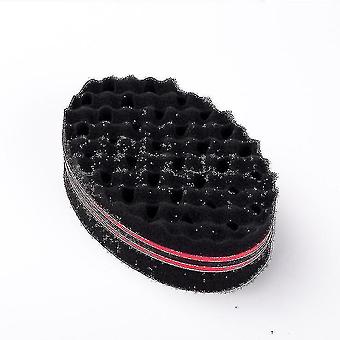 2 Pack Macroporous Sponge Hair, Magic Sponge Brush, Curly African Hair Spongered Adult Unisex