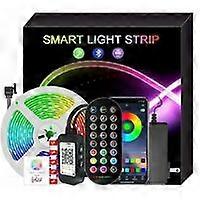 Ruban Led 10M, Bande Led 5050 RGB , Led Ruban Lumineuse Flexible Multicolore avec Tlcommande 24 TouchesUtilis pour la dcoration de maison de chambre