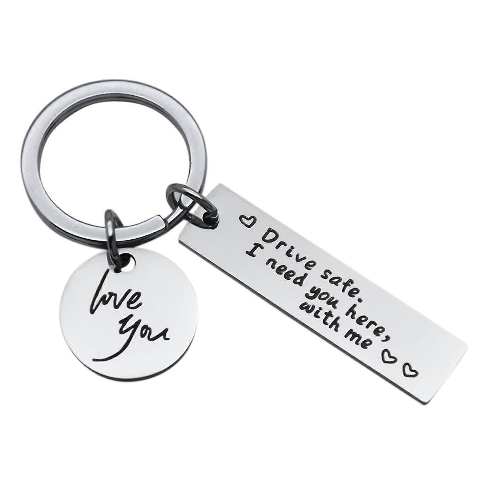 Key ring stainless steel Silver