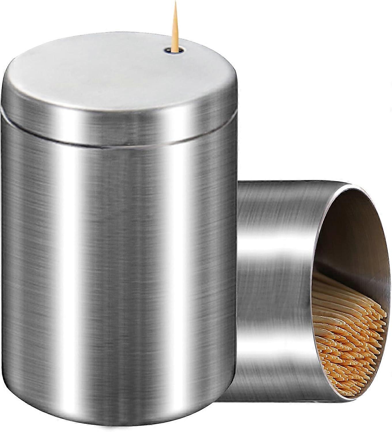 Držiak na špáradlá, dávkovač držiakov na špáradlá z nehrdzavejúcej ocele, zahusťovacie špáradlá vrecko vrecko Novinka Špáradlo